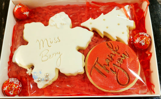 'Thank You' Teacher Cookie Trio