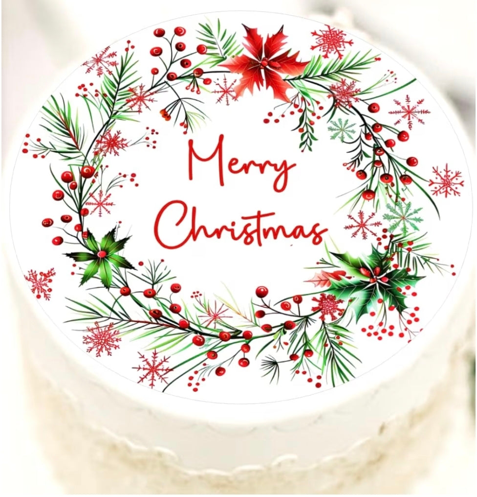 Christmas Sponge Cake